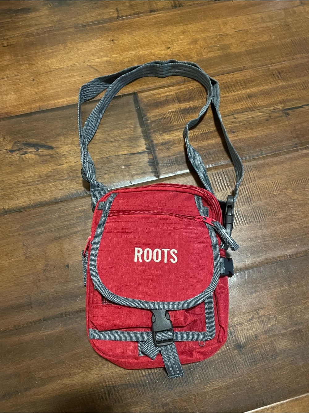 ROOTS Red Crossbody Small Bag